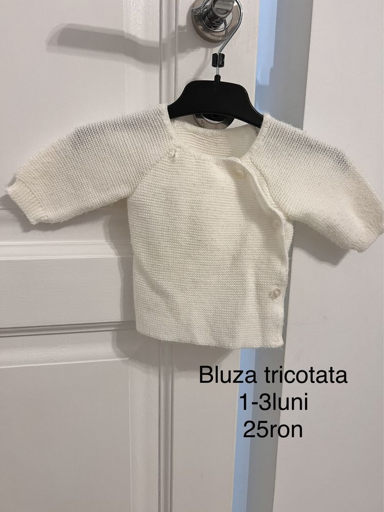 Bluza tricotata 62cm(1-3luni)