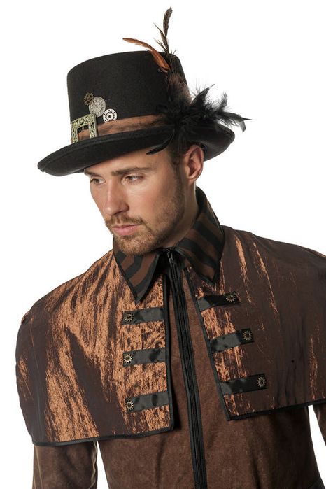 Costum bărbat petrecere tematica, stil steampunk, nou, mărime 54