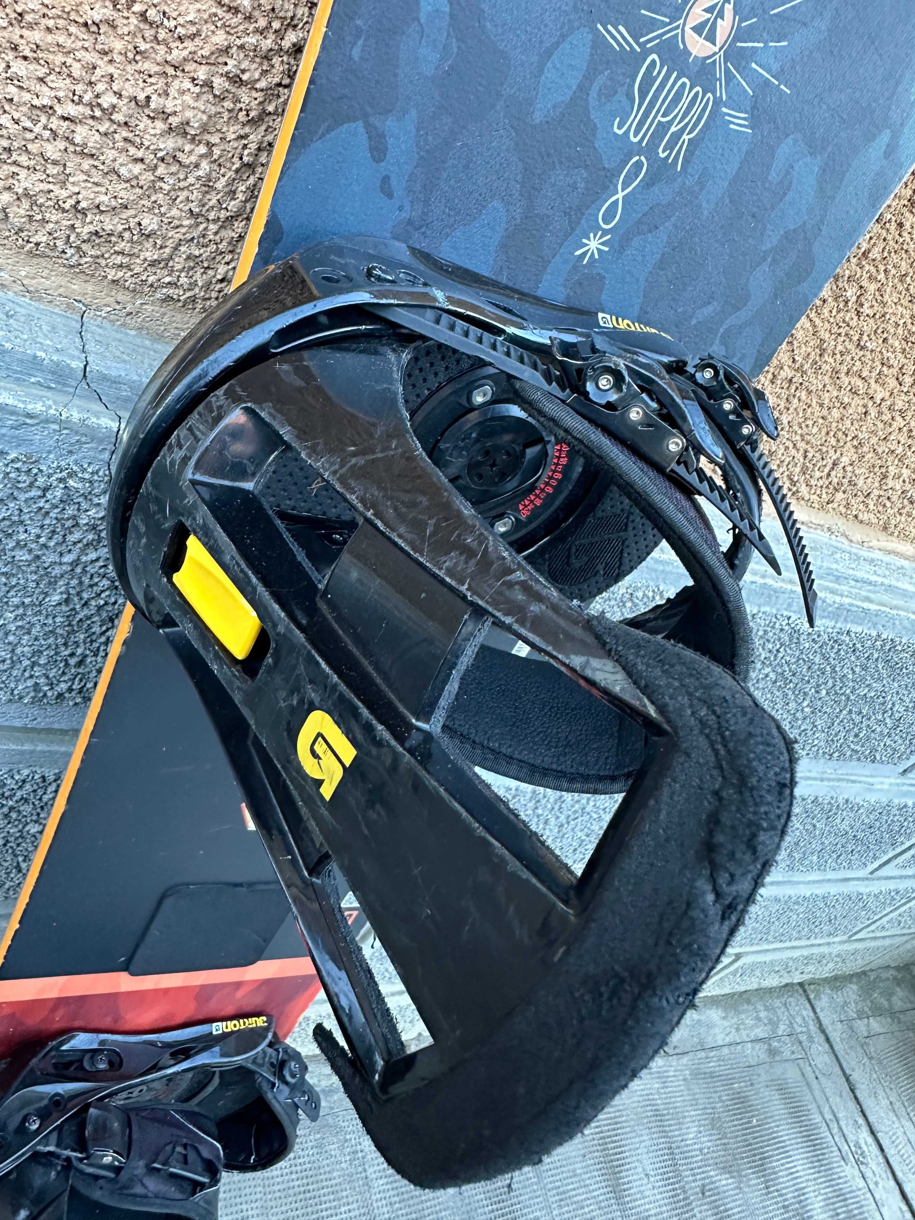 placa snowboard salomon super 8 L157cm