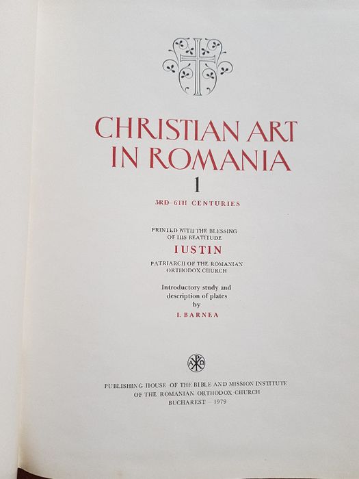 Arta crestina in Romania - secolele III - VI in limba engleza