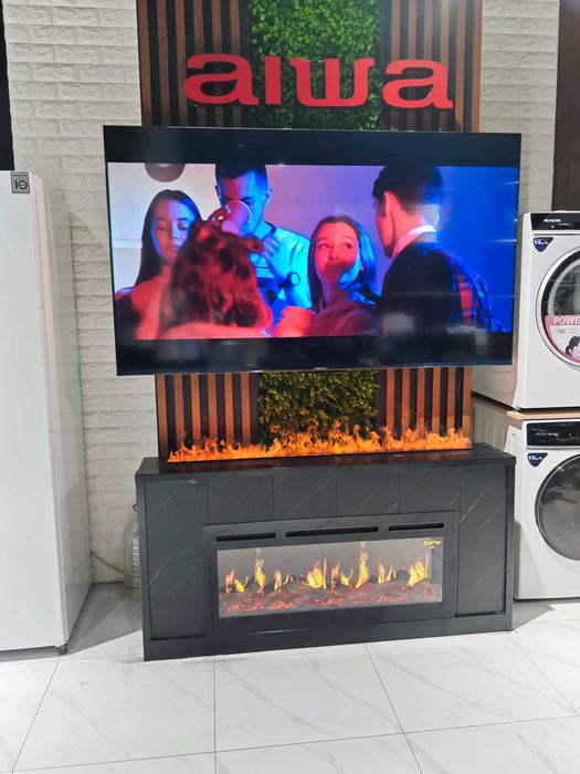 3D паровые камины с подсветкой и обогревом — безопасные и стильные