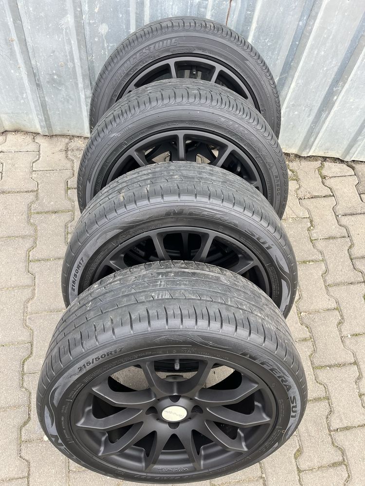 Jante aliaj 4x108mm, anvelope vara 215/50 R17, Ford EcoSport, Focus