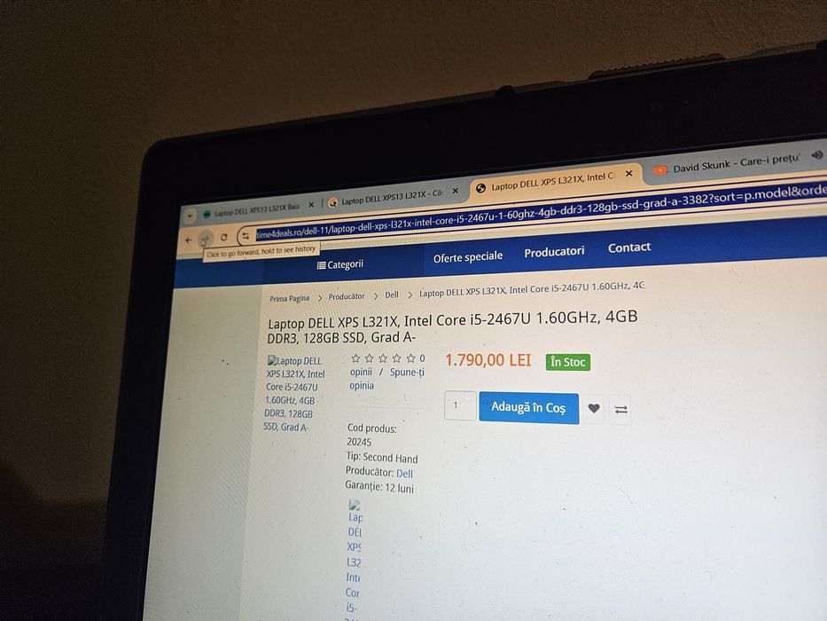 Dell XPS 13 L321X Ultrabook i5  SSD 128