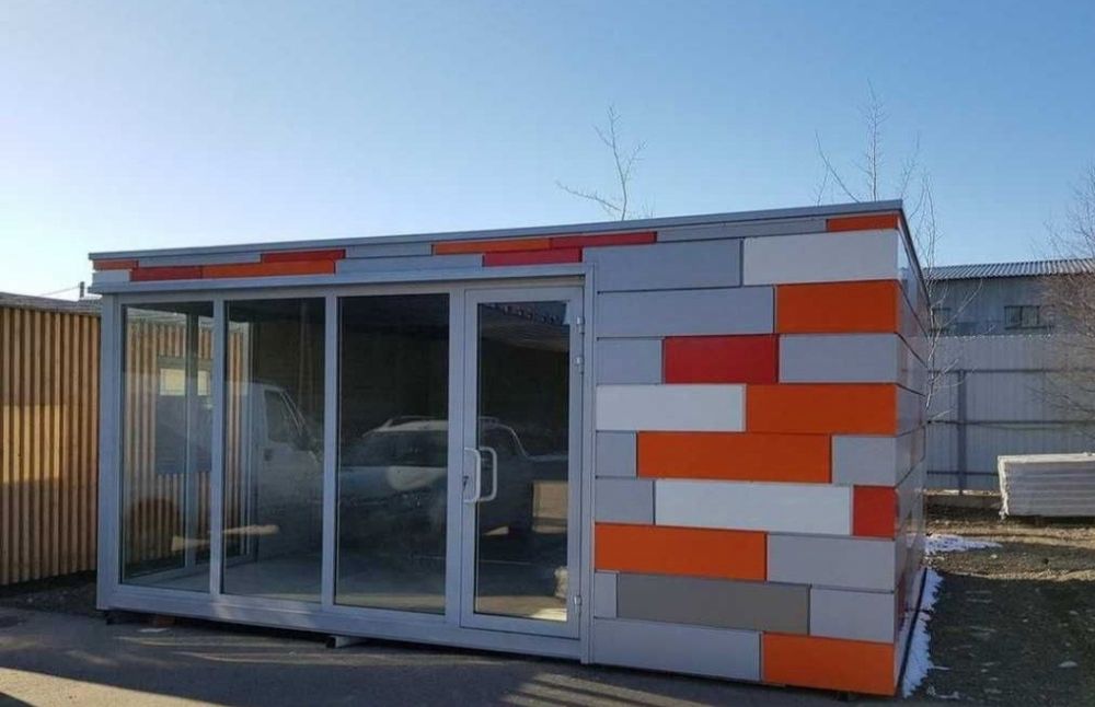 Контейнер Кантейнер Жилой контейнер Утепленный Офисной контейнер