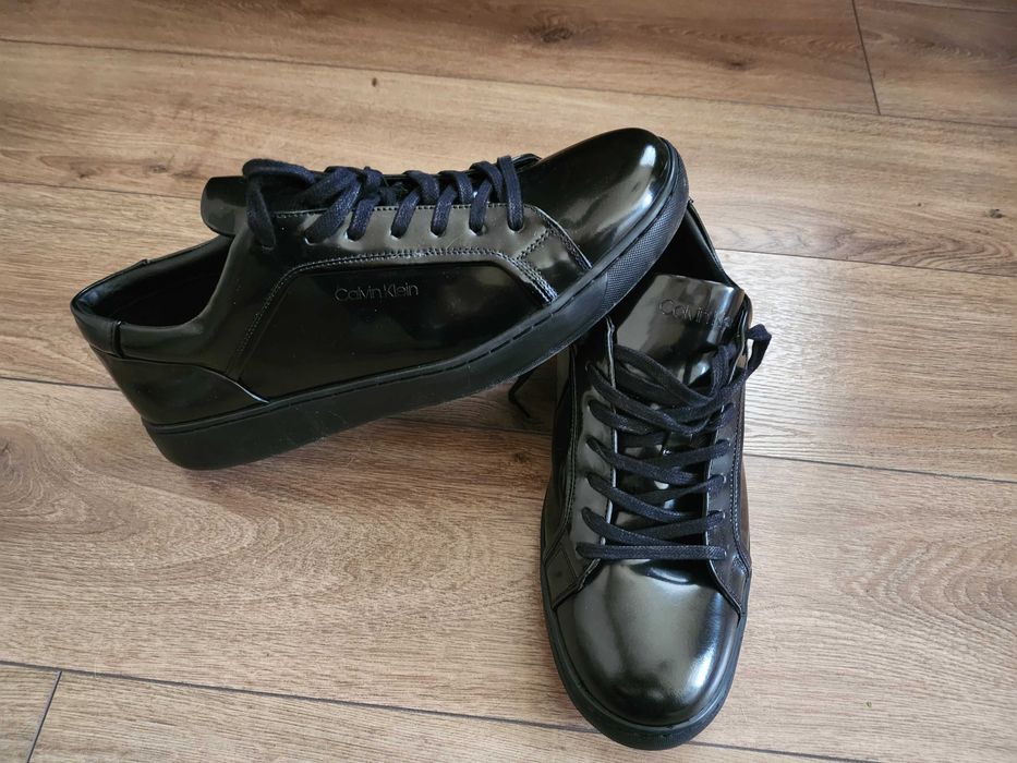 Мъжки обувки Calvin Klein естествен лак 45 номер