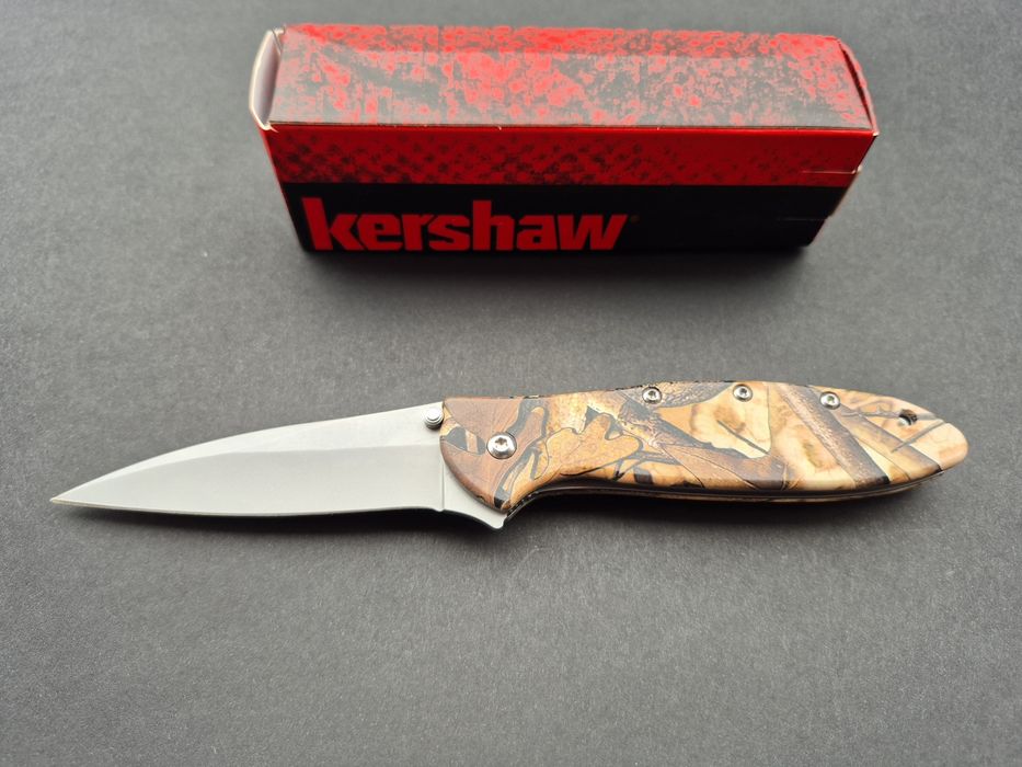 Сгъваем джобен нож Kershaw Leek Camo Assisted Flipper KS1660