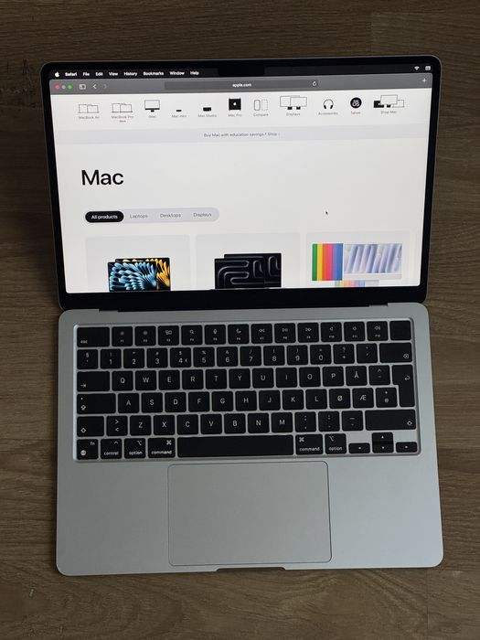 Apple Macbook Air M2 2022 silver defect, piese sau recarosare