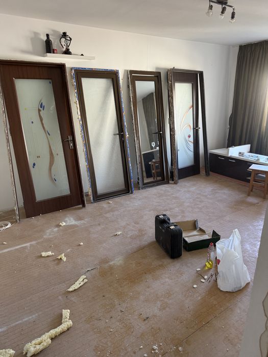 Usi Interior 2x Mdf si 2 x Aluminiu