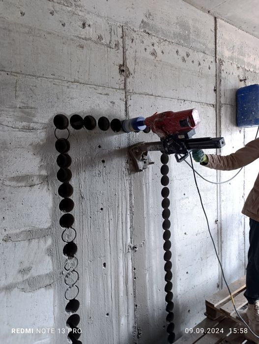Алмазное сверление бурение услуги для газ отверсте окна дверь проемы