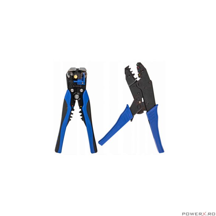 Set 2 clesti pentru sertizare cabluri 0,5 mm² - 16 mm² Silver