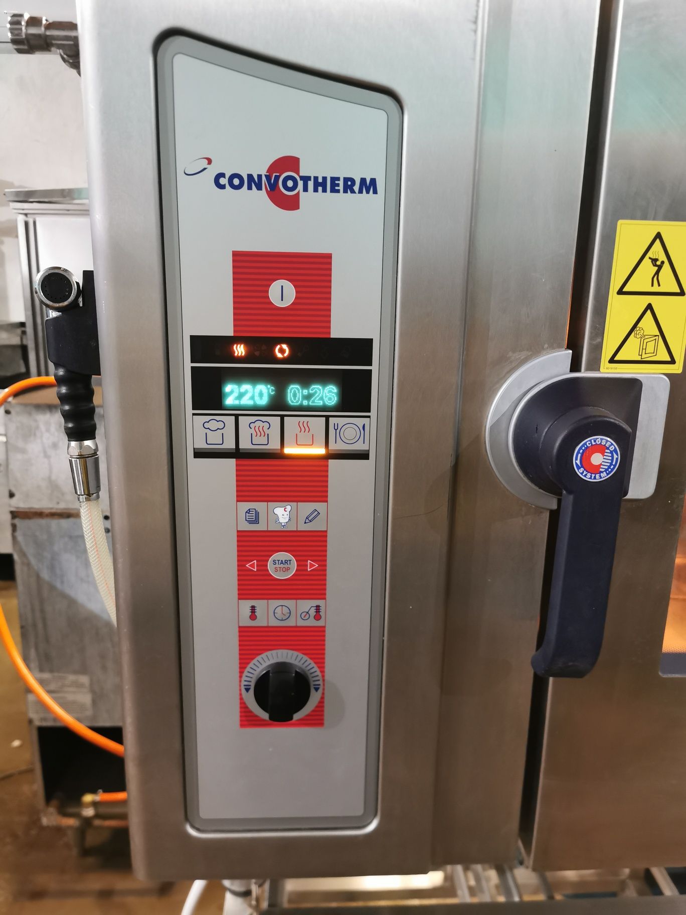 Конвектомат Convotherm 7 тави Газ