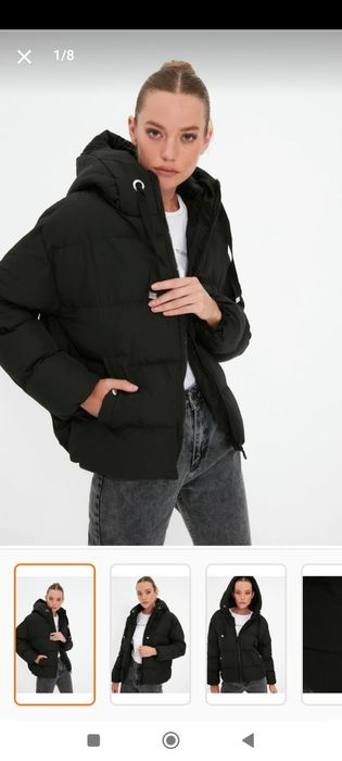 Черно яке с качулка