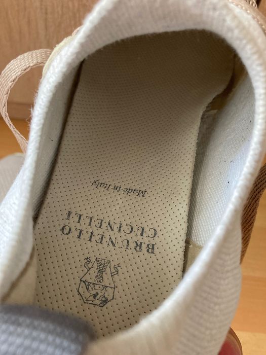 Brunello Cucinelli - Suede-Trimmed Stretch-Knit Sneakers - Neutrals