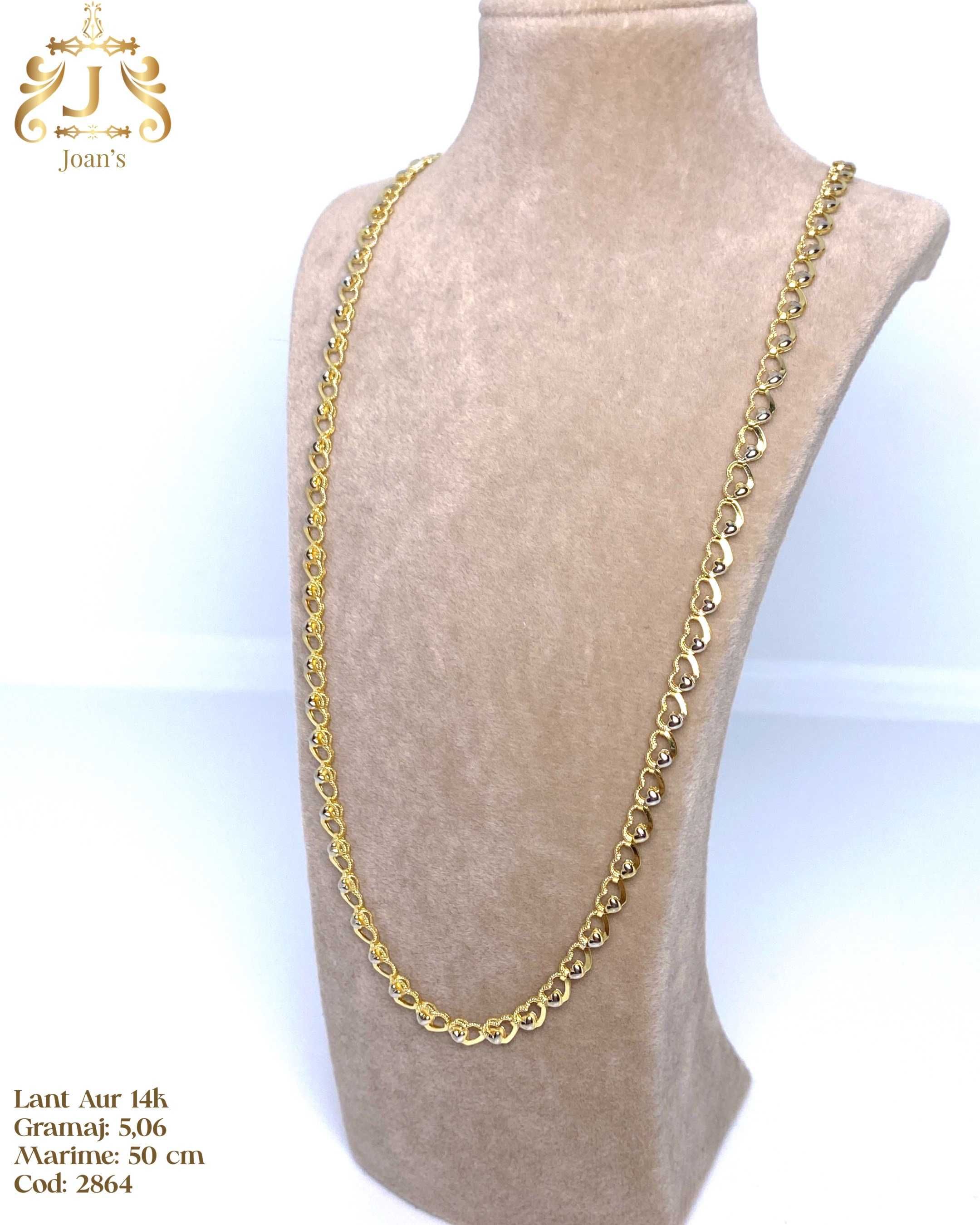 (2864) Lant Aur 14k, 5,06 grame FB Bijoux Euro Gold