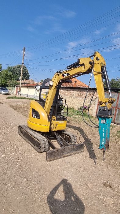 Багер CAT302c джойстици