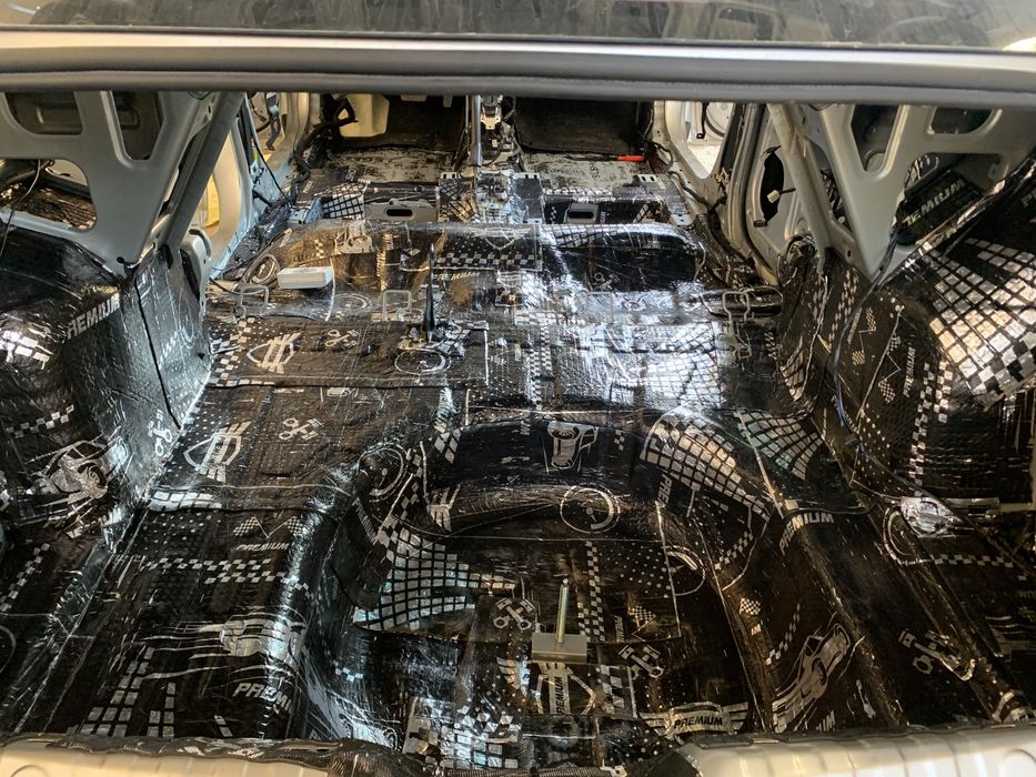 Шумоизоляция авто обесшумка