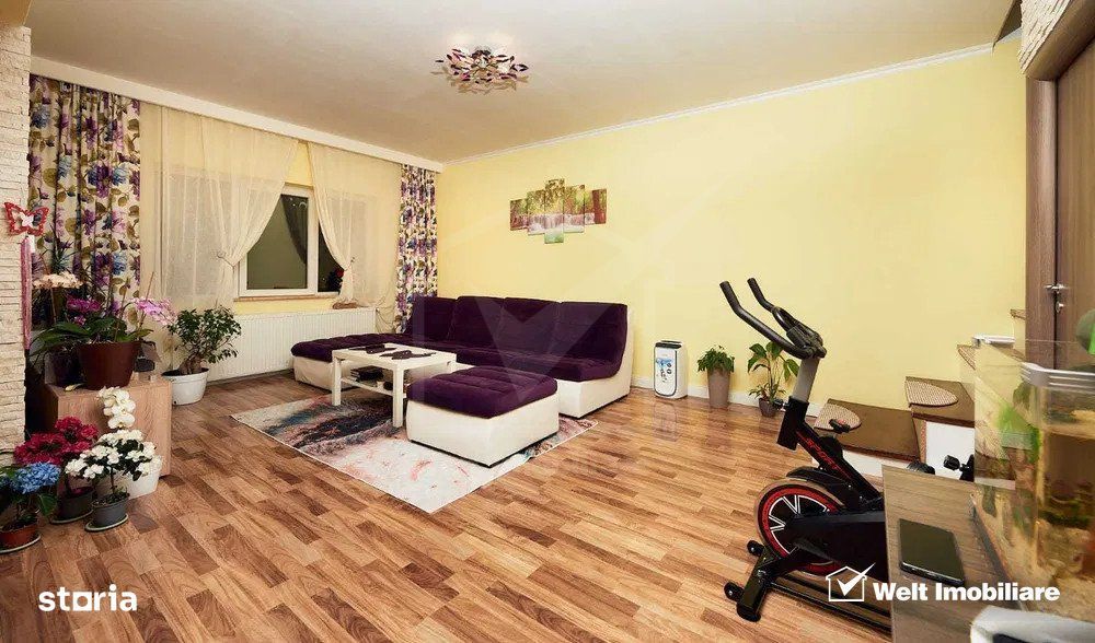 Apartament 4 camere, cu scara interioara, 110 mp, Jucu de Mijloc