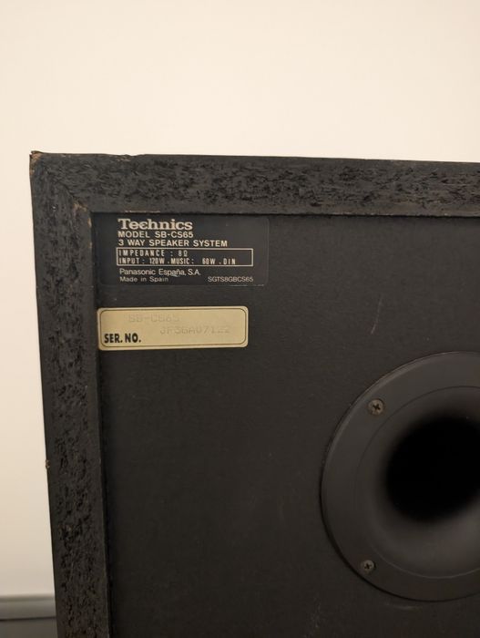 Sistem Hi-Fi Technics – Amplituner SA-AX720 + Boxe Technics SB-CS65