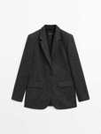 Сако ново Massimo Dutti, вълна, р.40
