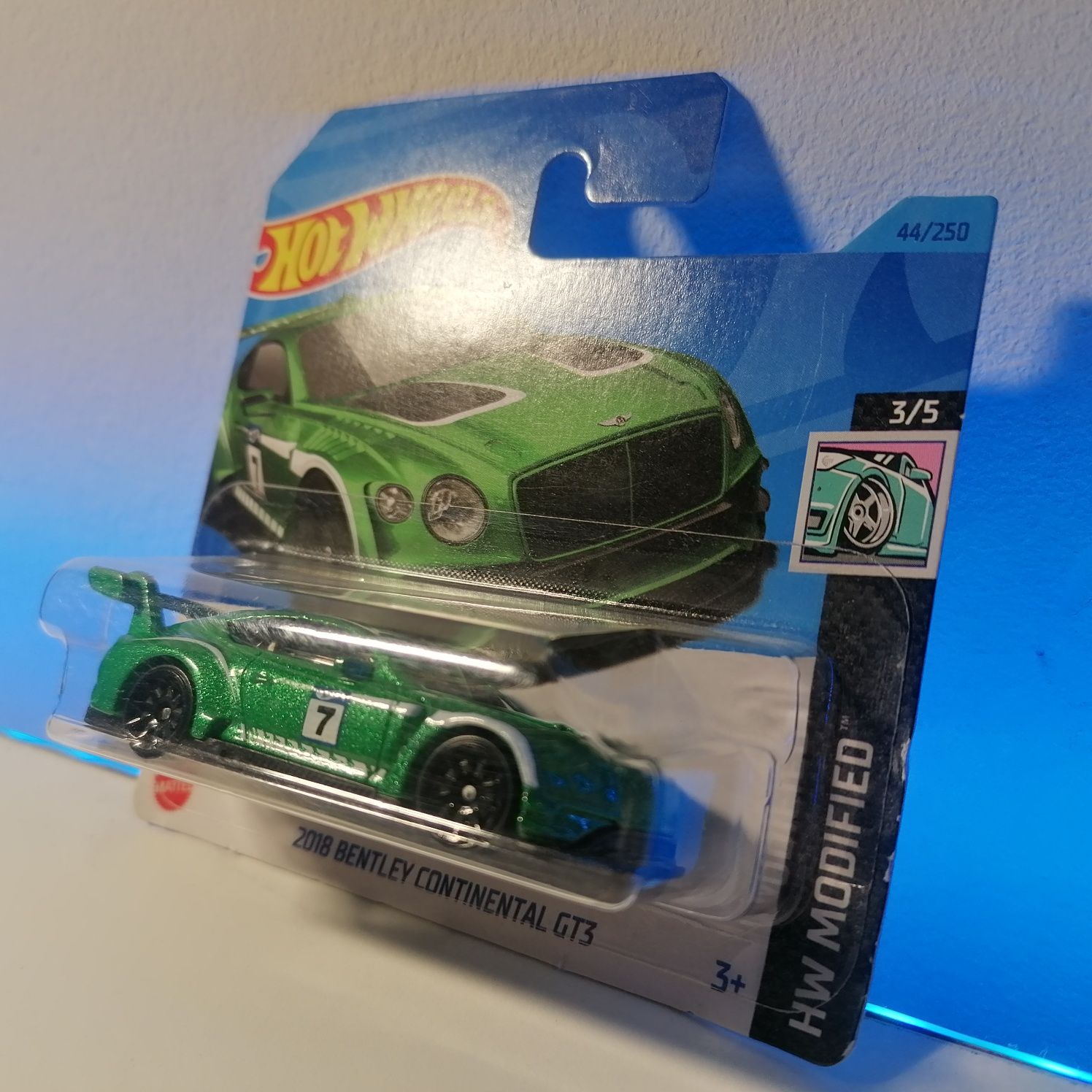 Vand masinuta hotwheels Bentley Continental GT3 2018