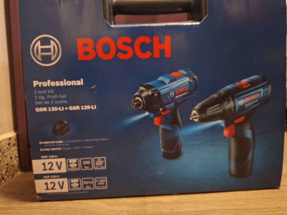Винтоверт и ударен винтовер к-т BOSCH