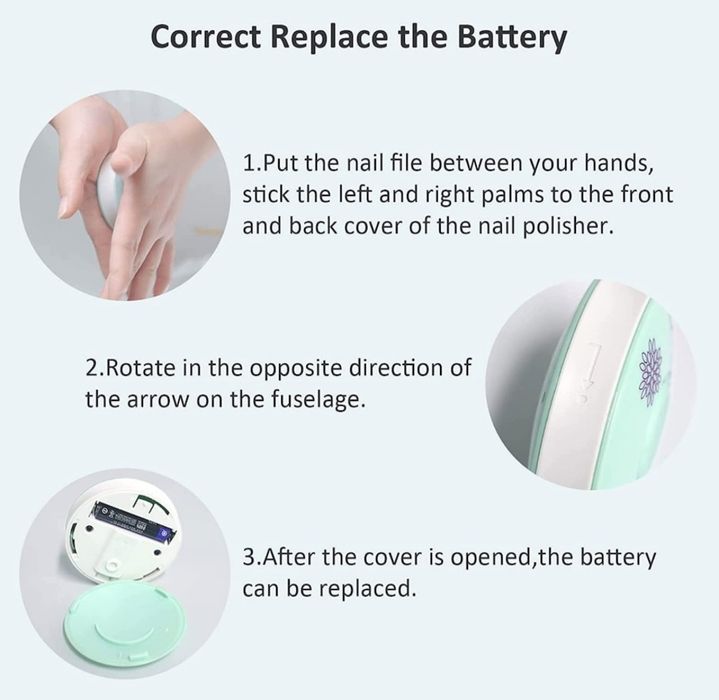 Бебешка пила за нокти