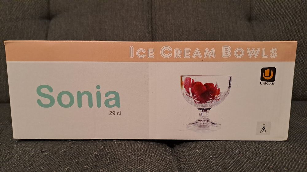 Set cupe inghetata/ salata Sonia