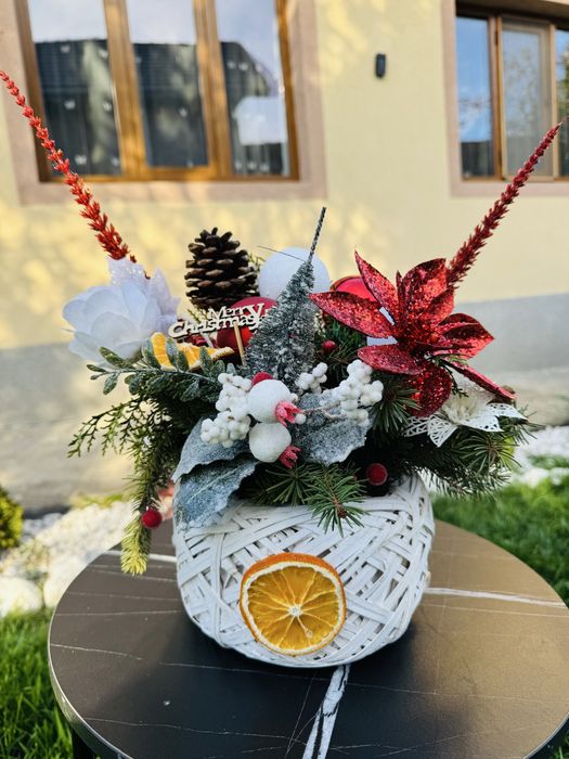 Aranjamente si coronite de Craciun