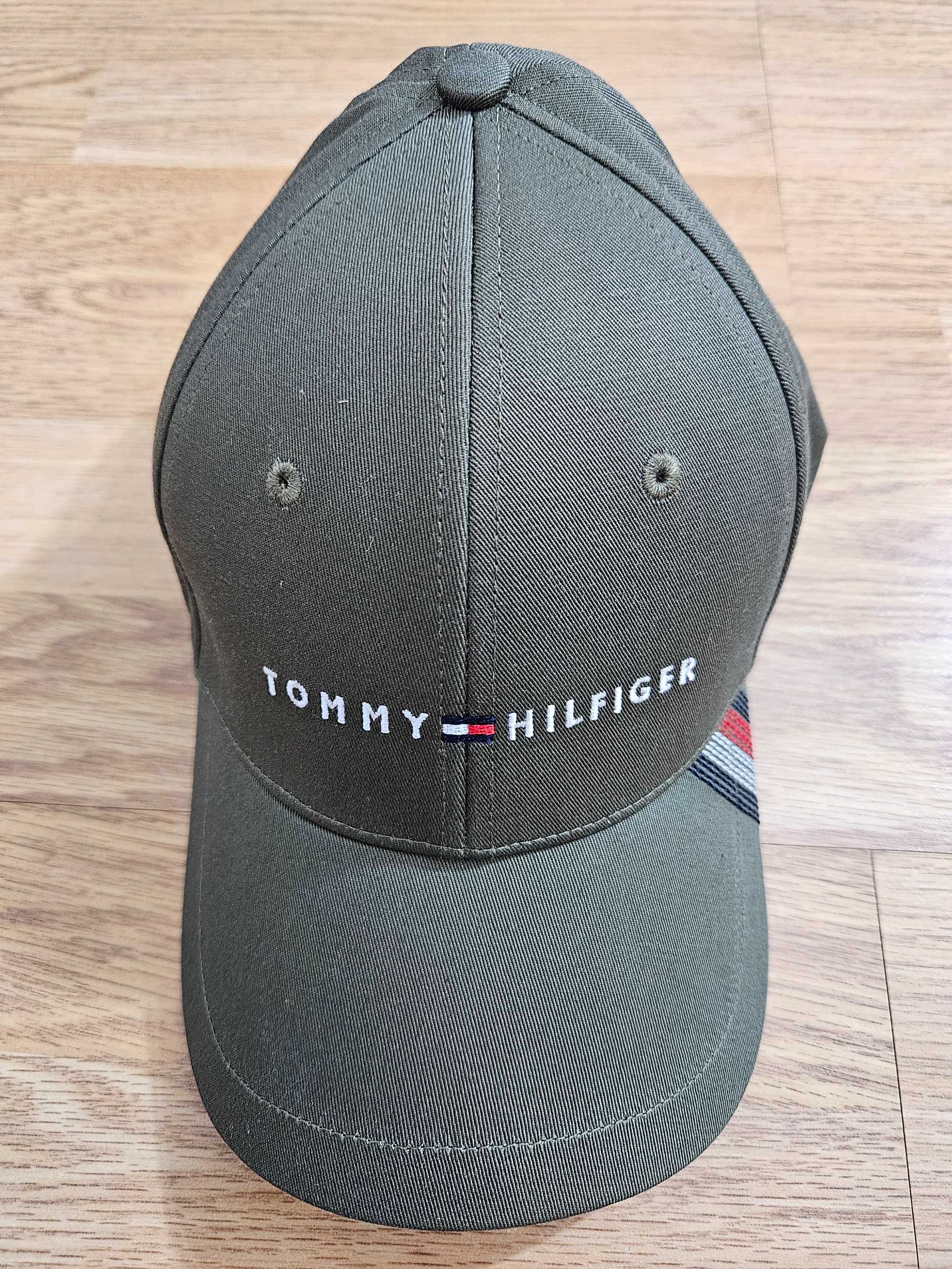 SAPCA Tommy Hilfiger BASEBALL cu Șase Panouri și BRODERIE LOGO