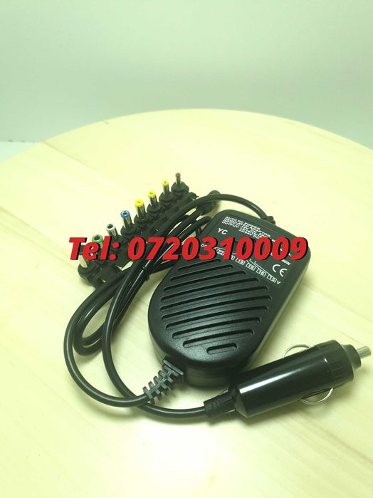 Alimentator Auto Universal Laptop12v 8 Capete Schimb