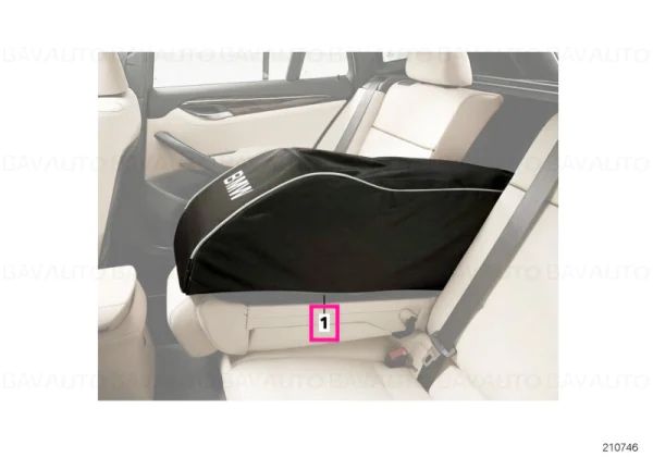 Husa/sac nou de ski/snowbord original BMW