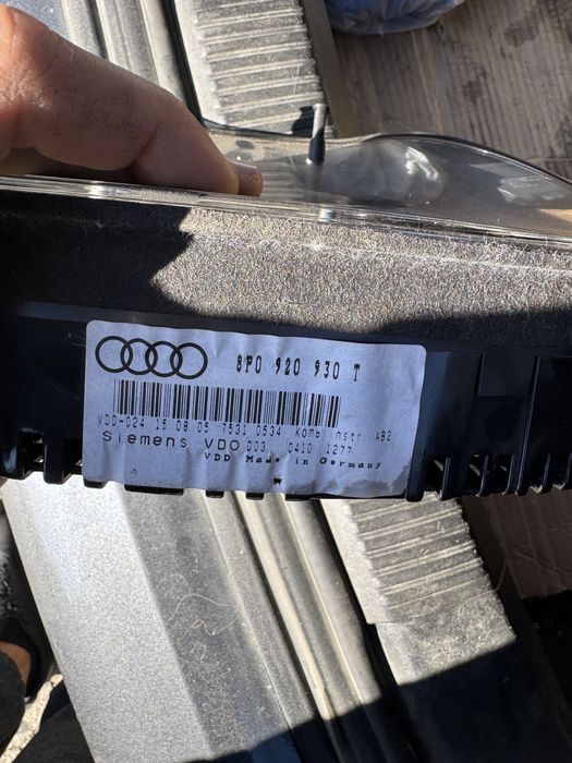 Километраж a3 8p 2005