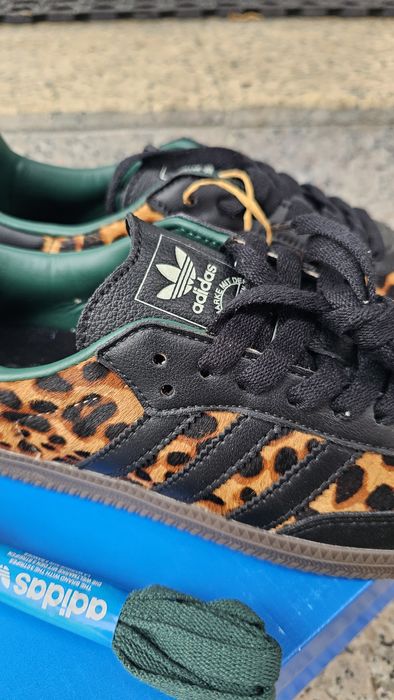 Adidas samba green leopard size 38 tts