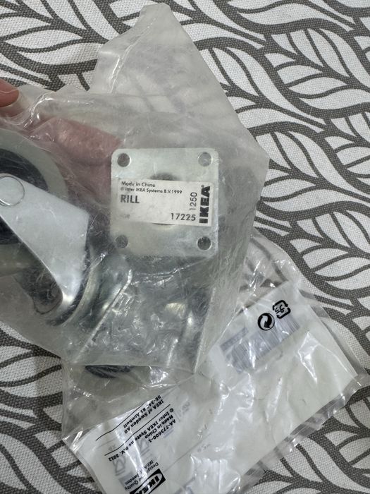 Ролики IKEA rill