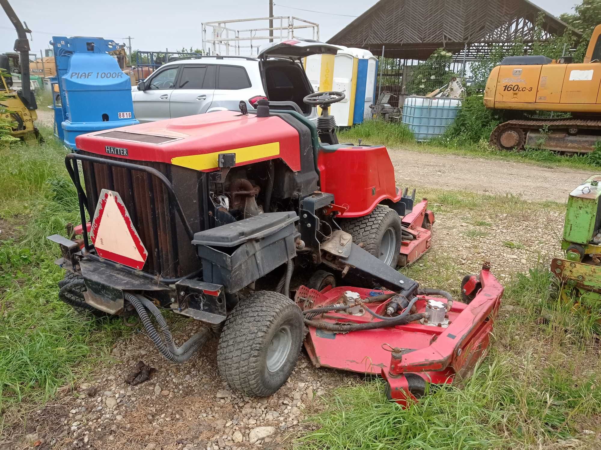 Tractoras tuns iarba Hayter R314 motor Kubota