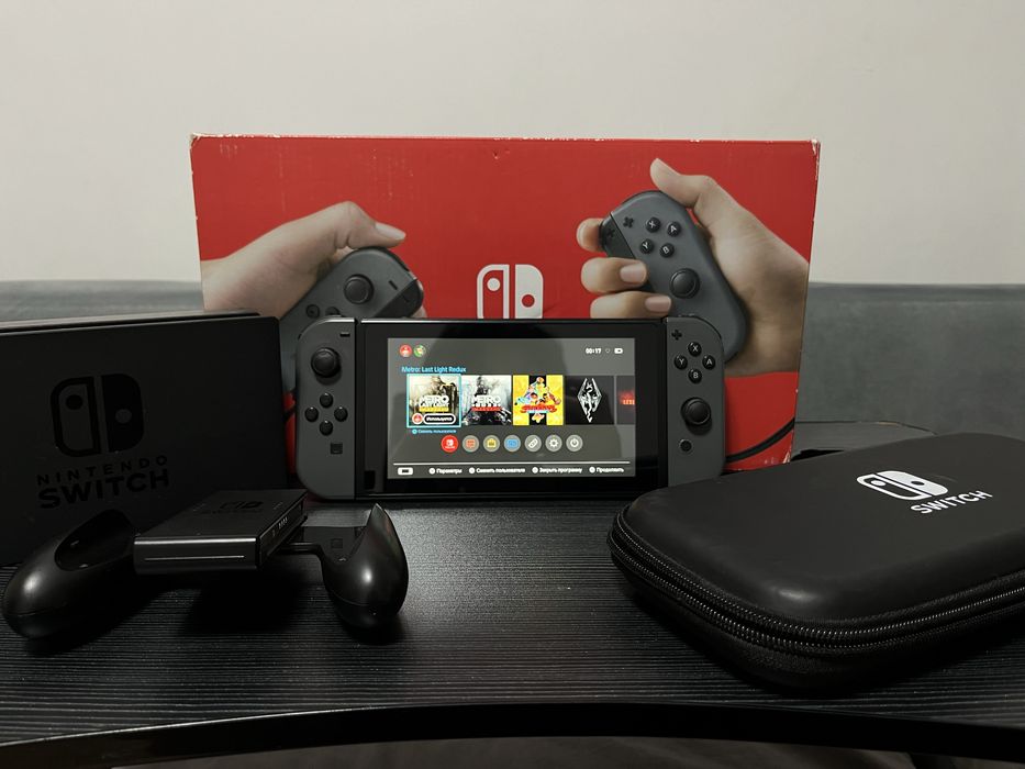 Продам взломанную nintendo switch