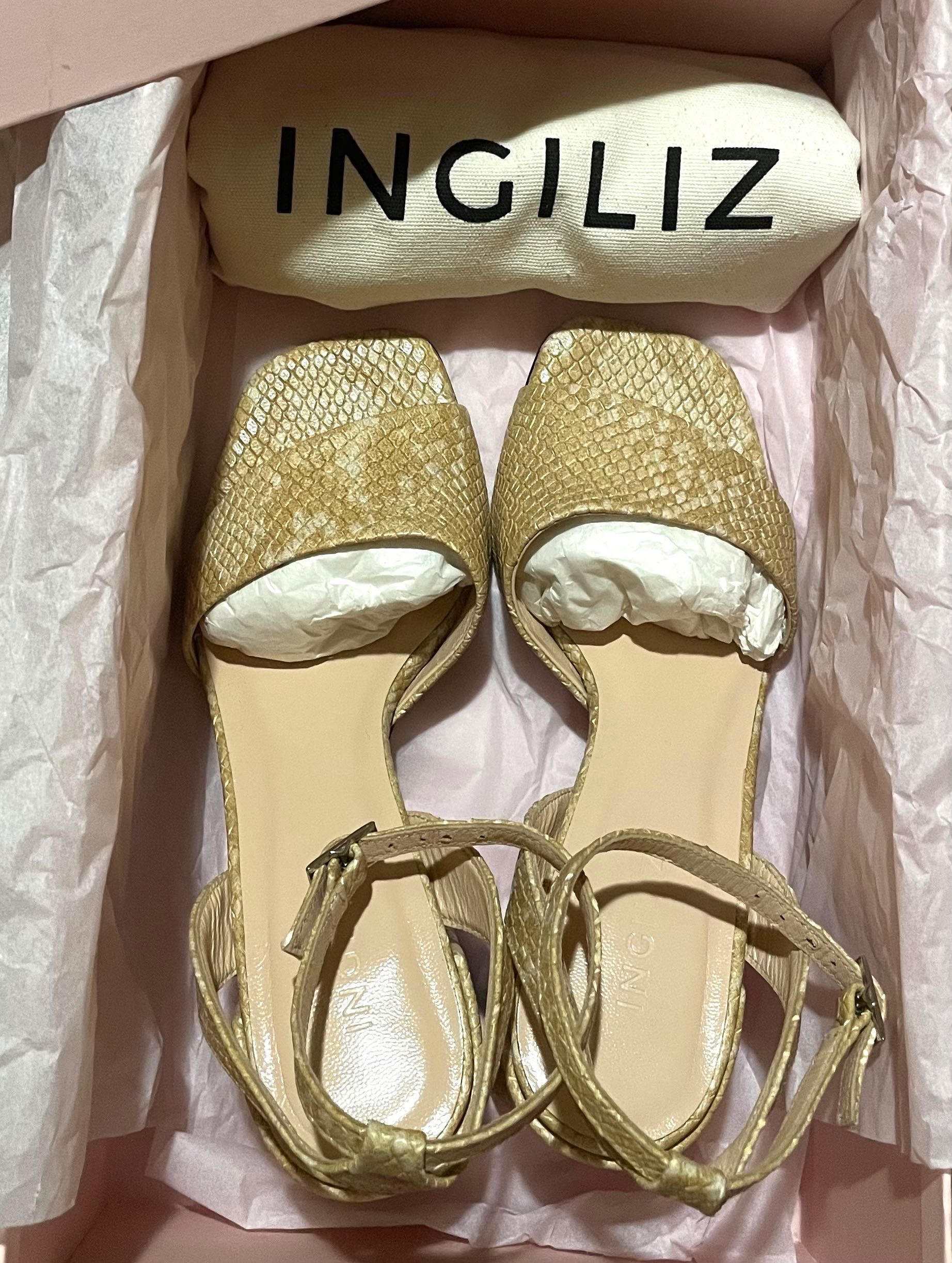 Сандали на ток INGILIZ