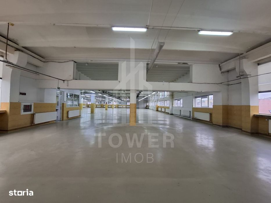 Hală de producție / depozitare – 1.300 mp utili, etaj 1, zona centrala