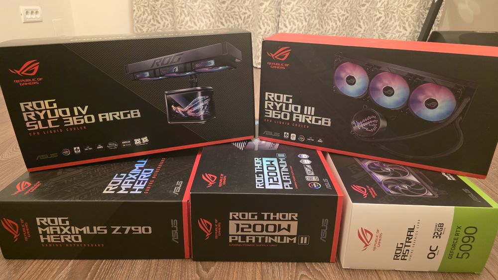 ASUS ROG RYUO III 360 ARGB, all-in-one cu racire lichidă