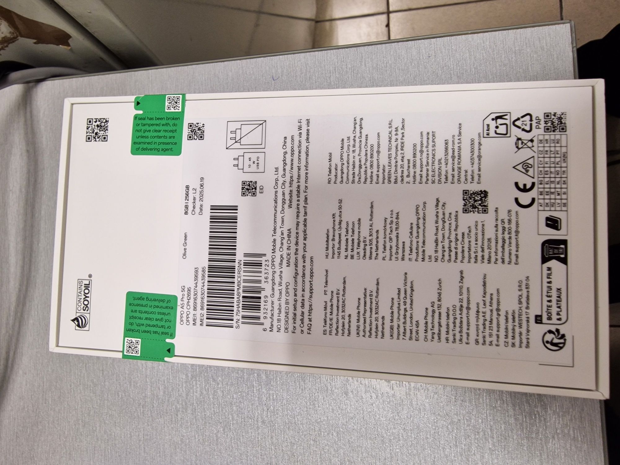 ПРОДАВАМ Oppo A5 pro 5G