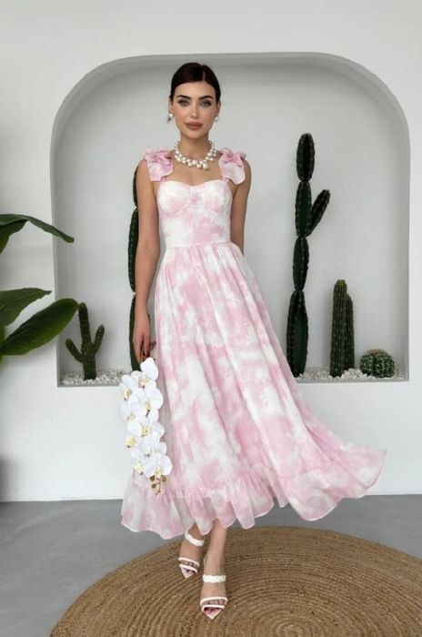 Rochie roz-pudra