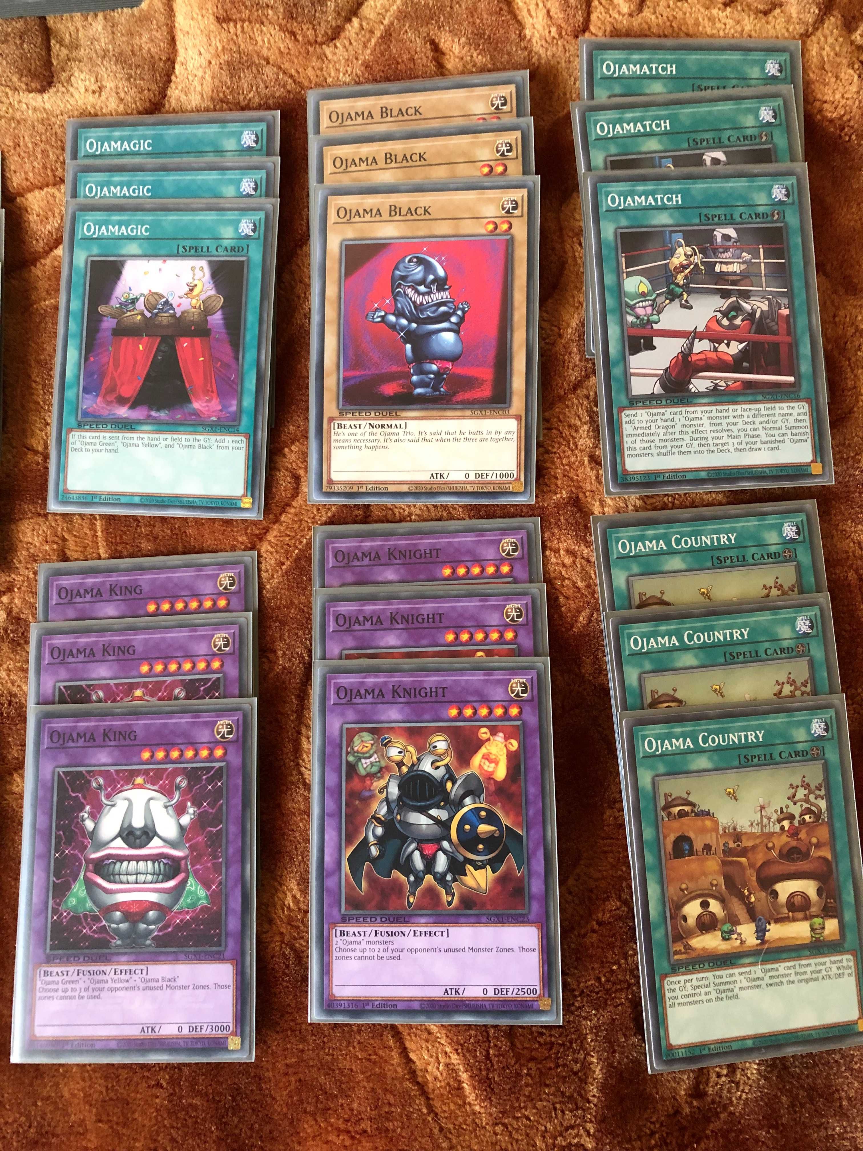 Yu Gi Oh Ojama deck core