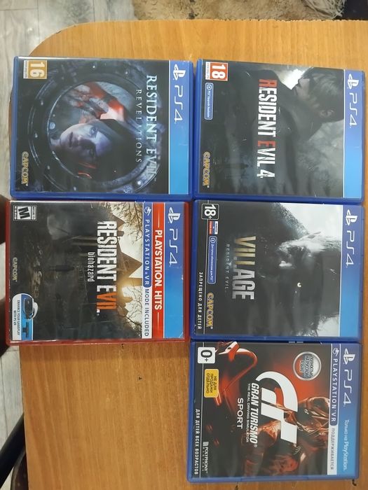 Игры ps4 продам бу