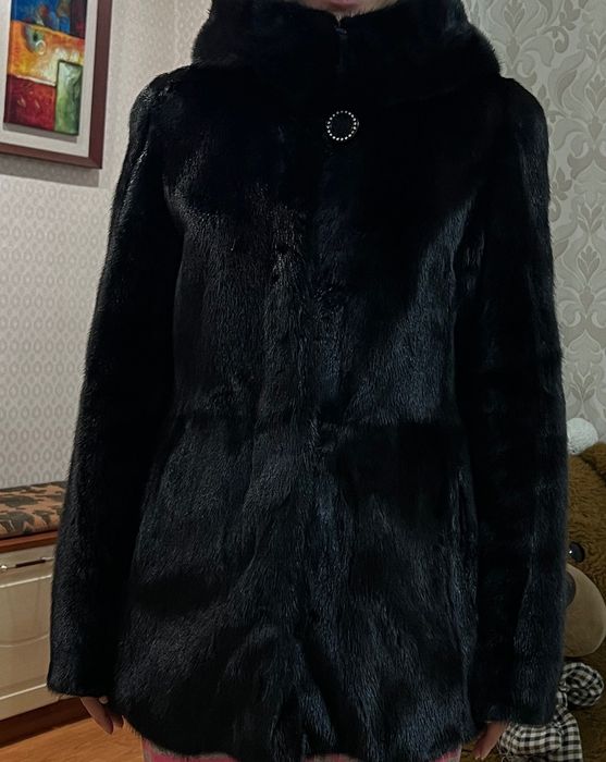 Норковая шуба и чернобурка