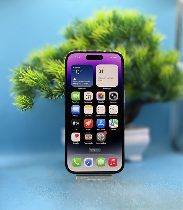 Apple iPhone 14 Pro, 128GB, 6GB RAM, 5G, Deep Purple