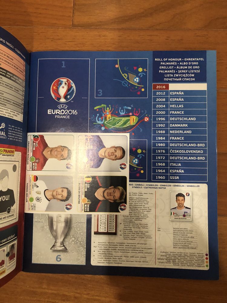 Album Panini Euro 2016 - Magyar Version