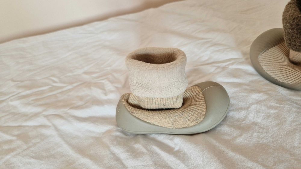 Бебешки обувки против хлъзгане.