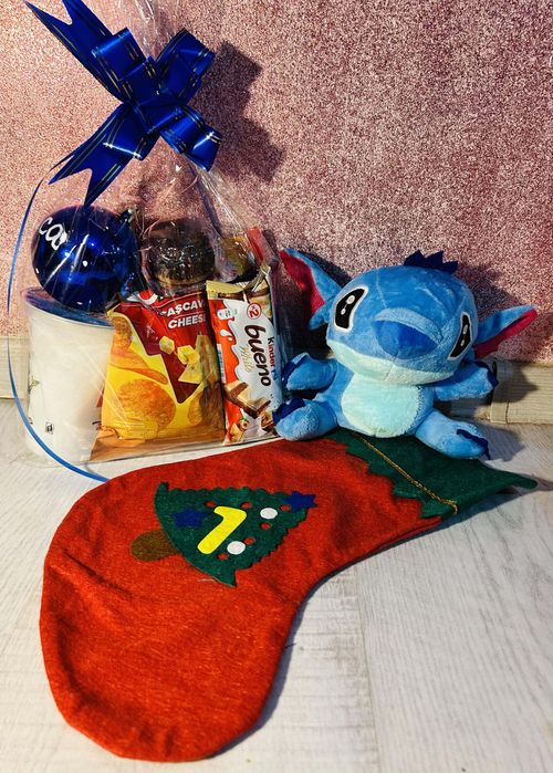 Set dulciuri+jucărie+ ciorap