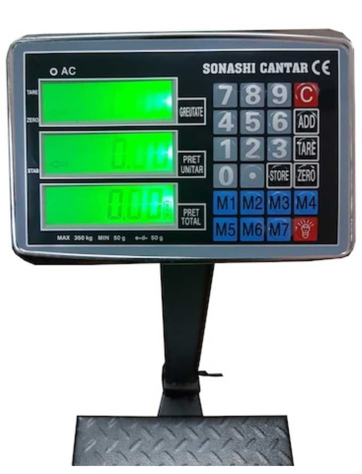 Cantar electronic 350kg 40x50cm platforma