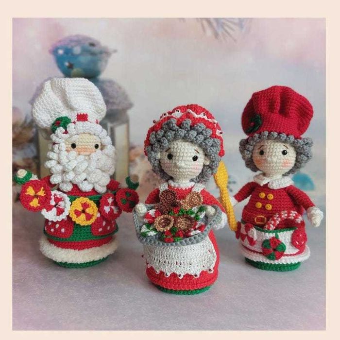 Куклы Новогодние ручной работы